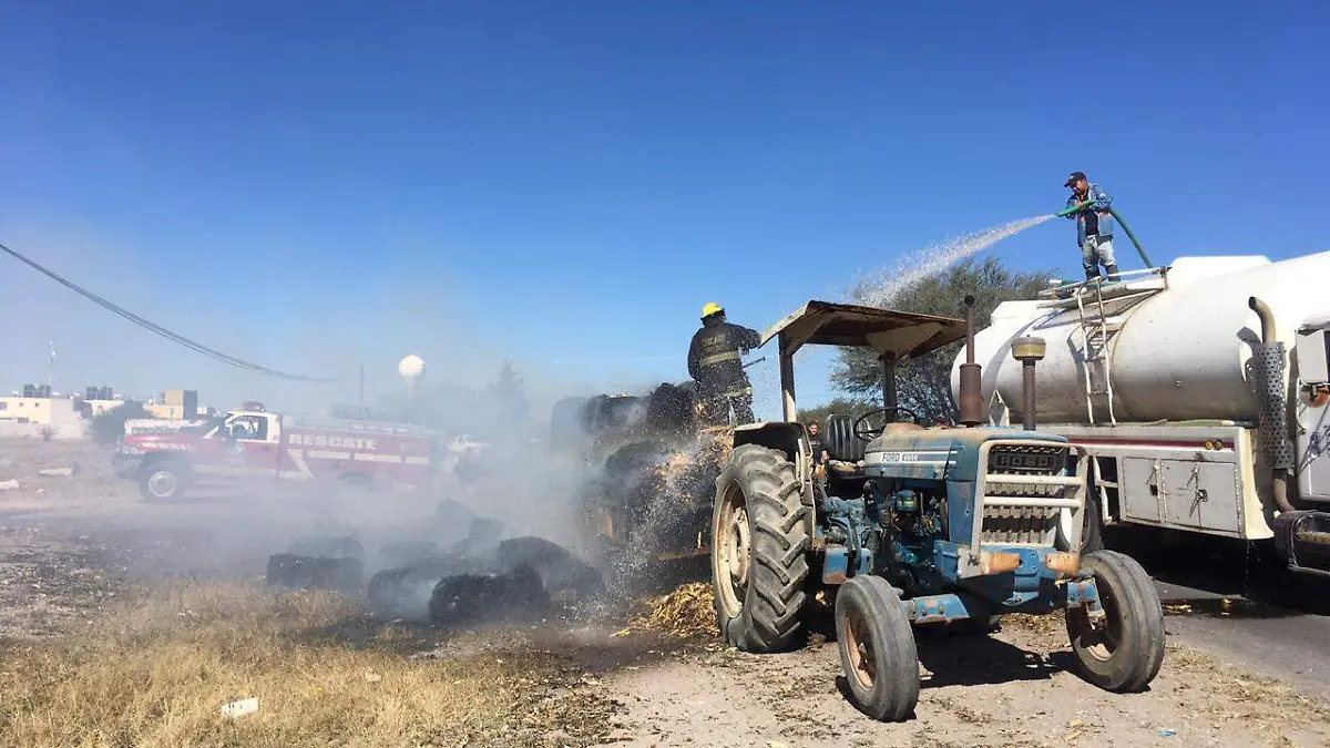 incendio tractocamión